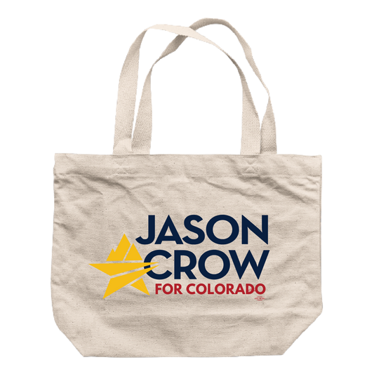 Jason Crow Logo Tote