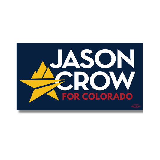 Jason Crow Logo Sticker