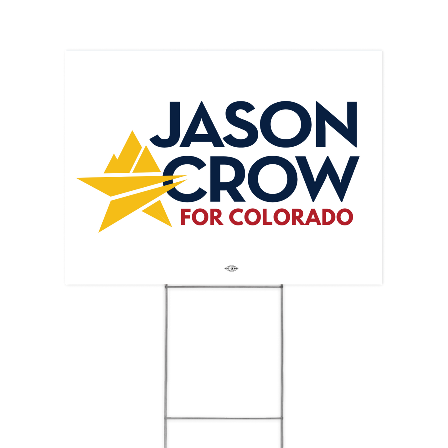 Jason Crow for Colorado Yard Sign